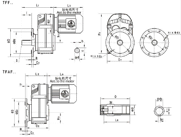 TFF��TFAFϵ��ƽ���Sб�X݆�p�ٙC�İ��b�ߴ�