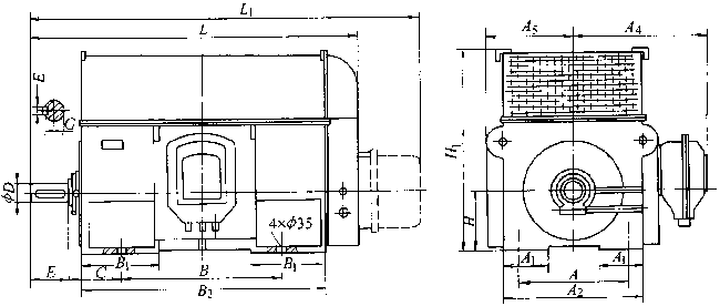 Y��YRϵ���������ஐ��늄әC(j��)���μ����b�ߴ磨660V��